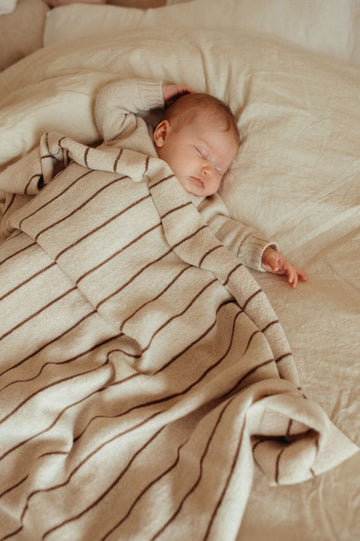 Deken Harry - Cream / Mocha